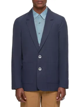 Single-Breasted Blazer (FC191-512-BLUE-CHINA)